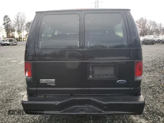 2008 Ford Econoline Passenger XL with VIN 1FBNE31L58DB44511, listed as a Copart auction lot 83866334 with 183,890 mi miles and Salvage Title. Bid and sale history available at carsss.com. Image 6.