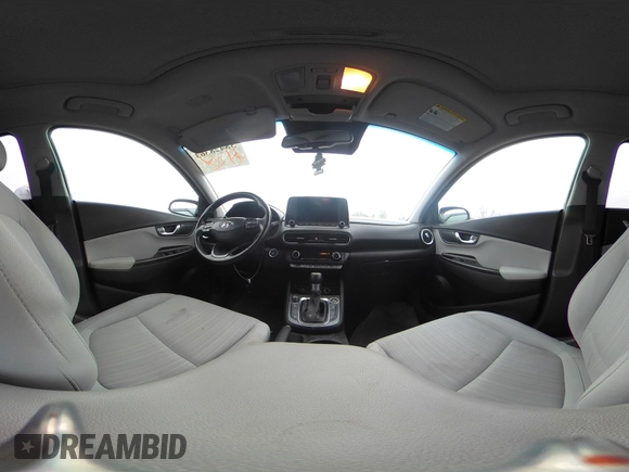 2022 Hyundai Kona SEL with VIN KM8K3CAB1NU762587, listed as a IAAI auction lot 38428363 with 60,115 mi miles and . Bid and sale history available at DreamBid. Image 19.