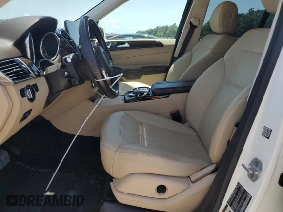 2017 Mercedes-Benz GLE 350 with VIN 4JGDA5JB6HA853368, listed as a Copart auction lot 57012235 with 165,602 mi miles and Salvage title. Bid and sale history available at DreamBid. Image 7.