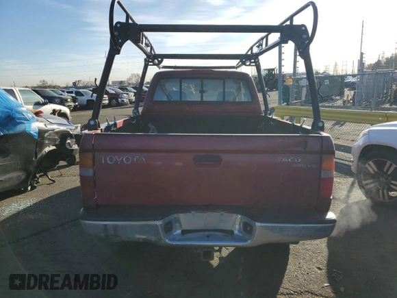 1998 Toyota Tacoma with VIN 4TAWN72N3WZ114247, listed as a Copart auction lot 48930605 with 275,421 mi miles and Salvage Title. Bid and sale history available at DreamBid. Image 6.