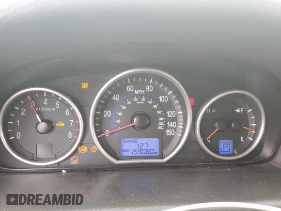 2008 Hyundai Veracruz GLS z VIN KM8NU13C48U057498, wystawiony jako Copart lot #55570925 z przebiegiem 159 080 mil mil oraz Szkoda całkowita • Salvage title. Historia ofert i sprzedaży dostępna na DreamBid. Obrazek 9.