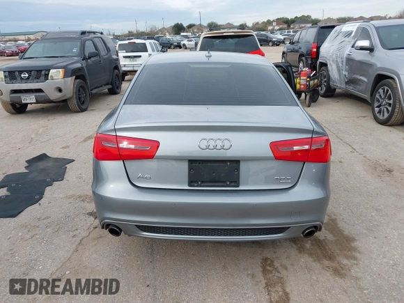 2015 Audi A6 3.0T Premium Plus with VIN WAUFGAFC9FN047047, listed as a IAAI auction lot 41328488 with 83,840 mi miles. Bid and sale history available at carsss.com. Image 16.
