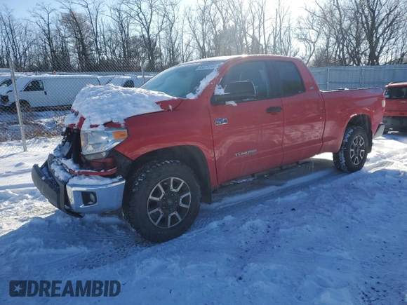 2014 Toyota Tundra SR с VIN 5TFUY5F15EX330402, выставлен на аукционе Copart как лот 85675144 с пробегом 170 728 миль миль и На запчасти • Non repairable. История ставок и продаж доступна на DreamBid. Изображение 1.