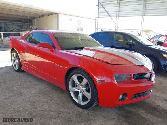 2012 Chevrolet Camaro 2LT with VIN 2G1FC1E37C9179375, listed as a IAAI auction lot 41670902 with 160,901 mi miles. Bid and sale history available at carsss.com. Image 1.