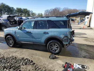 2021 Ford Bronco Sport Big Bend with VIN 3FMCR9B64MRA20715, listed as a Copart auction lot 46694595 with 43,471 mi miles and Salvage Title. Bid and sale history available at carsss.com. Image 2.