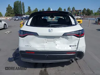 2024 Honda HR-V Sport with VIN 3CZRZ1H53RM732713, listed as a IAAI auction lot 42290527 with 10,332 mi miles and . Bid and sale history available at DreamBid. Image 16.