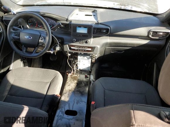 2021 Ford Police Interceptor Utility z VIN 1FM5K8AB5MGA42378, wystawiony jako Copart lot #83515294 z przebiegiem 84 494 mil mil oraz Szkody całkowita. Historia ofert i sprzedaży dostępna na DreamBid. Obrazek 8.