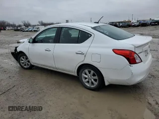 2012 Nissan Versa SL with VIN 3N1CN7AP8CL874237, listed as a Copart auction lot 43331035 with 0 mi miles and Salvage Title. Bid and sale history available at carsss.com. Image 2.