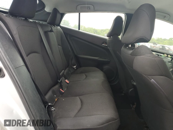 2022 Toyota Prius L Eco z VIN JTDKAMFU7N3160423, wystawiony jako Copart lot #55865935 z przebiegiem 72 950 mil mil oraz Szkoda całkowita • Salvage title. Historia ofert i sprzedaży dostępna na DreamBid. Obrazek 10.