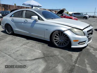 2012 Mercedes-Benz CLS-Class CLS 550 with VIN WDDLJ7DB9CA050284, listed as a Copart auction lot 69899644 with 0 mi miles and Clean Title. Bid and sale history available at carsss.com. Image 4.