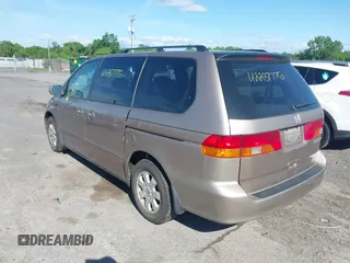 2003 Honda Odyssey EX z VIN 5FNRL18633B122838, wystawiony jako IAAI lot #42287776 z przebiegiem 130 544 mil mil oraz . Historia ofert i sprzedaży dostępna na DreamBid. Obrazek 3.