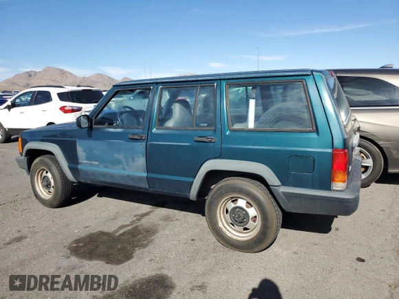 1997 Jeep Cherokee SE with VIN 1J4FT28S3VL523807, listed as a Copart auction lot 46674525 with 144,635 mi miles and Clean title. Bid and sale history available at DreamBid. Image 2.