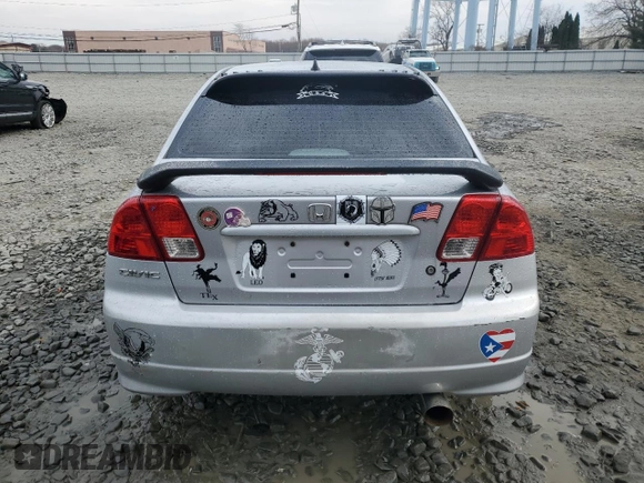 2004 Honda Civic VP with VIN 1HGES16394L008501, listed as a Copart auction lot 49694475 with Not Provided miles and Salvage Title. Bid and sale history available at DreamBid. Image 6.
