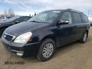 2014 Kia Sedona LX with VIN KNDMG4C78E6541119, listed as a Copart auction lot 55793245 with 143,324 mi miles and Clean Title. Bid and sale history available at carsss.com. Image 1.