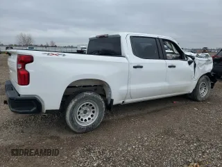 2021 Chevrolet Silverado 1500 Work Truck with VIN 3GCUYAEF8MG353665, listed as a Copart auction lot 45312625 with 17,752 mi miles and Non Repairable. Bid and sale history available at DreamBid. Image 3.
