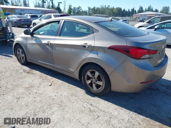 2014 Hyundai Elantra SE with VIN 5NPDH4AE4EH526573, listed as a IAAI auction lot 42443470 with 105,001 mi miles and . Bid and sale history available at DreamBid. Image 3.
