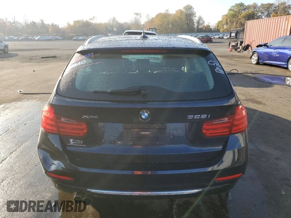 2014 BMW 3 Series 328i xDrive with VIN WBA3G7C51EKN36344, listed as a Copart auction lot 76963514 with 105,975 mi miles and Salvage Title. Bid and sale history available at carsss.com. Image 6.