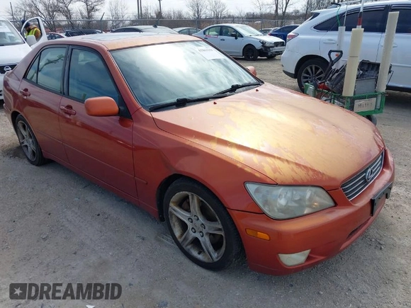 2001 Lexus IS 300/350 z VIN JTHBD182X10015601, wystawiony jako IAAI lot #41863159 z przebiegiem 152 695 mil mil oraz . Historia ofert i sprzedaży dostępna na DreamBid. Obrazek 1.