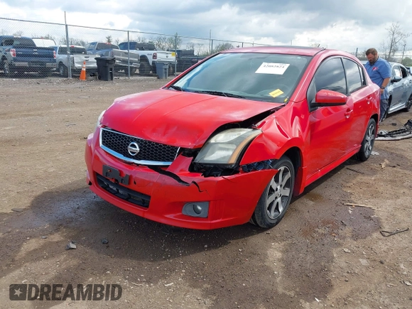 2012 Nissan Sentra S with VIN 3N1AB6AP9CL649240, listed as a IAAI auction lot 42082824 with 118,837 mi miles and . Bid and sale history available at DreamBid. Image 17.