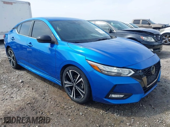 2020 Nissan Sentra SR with VIN 3N1AB8DV2LY259525, listed as a IAAI auction lot 41785712 with 102,958 mi miles and . Bid and sale history available at DreamBid. Image 1.