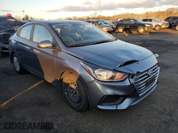 2019 Hyundai Accent SE with VIN 3KPC24A32KE070505, listed as a Copart auction lot 82677124 with 102,432 mi miles and Salvage Title. Bid and sale history available at carsss.com. Image 4.
