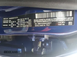 2019 Maserati Levante GranSport with VIN ZN661XUS0KX320617, listed as a Copart auction lot 49029974 with 92,698 mi miles. Bid and sale history available at carsss.com. Image 12.
