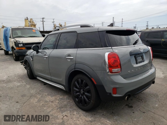 2019 MINI Countryman Cooper S with VIN WMZYT3C56K3E97143, listed as a Copart auction lot 62315533 with 0 mi miles and Salvage Title. Bid and sale history available at carsss.com. Image 2.
