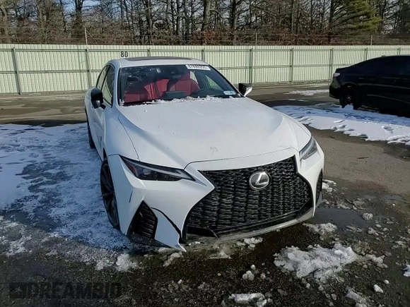 2024 Lexus IS 350 F Sport with VIN JTHGZ1E29R5034487, listed as a Copart auction lot 87899355 with 12,895 mi miles and Salvage title. Bid and sale history available at DreamBid. Image 11.