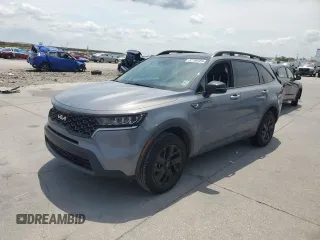 2023 Kia Sorento X-Line S with VIN 5XYRLDLC8PG161146, listed as a Copart auction lot 52100455 with 24,776 mi miles and Salvage Title. Bid and sale history available at DreamBid. Image 1.