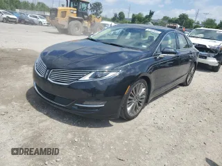 2014 Lincoln MKZ with VIN 3LN6L2J95ER803884, listed as a Copart auction lot 53955654 with 137,833 mi miles and Salvage Title. Bid and sale history available at carsss.com. Image 1.