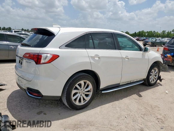 2016 Acura RDX Technology with VIN 5J8TB3H50GL007338, listed as a Copart auction lot 61200745 with 155,012 mi miles and Salvage title. Bid and sale history available at DreamBid. Image 3.