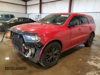 2016 Dodge Durango R/T with VIN 1C4SDJCT9GC323609, listed as a Copart auction lot 42405985 with 69,340 mi miles and Salvage Title. Bid and sale history available at DreamBid. Image 1.