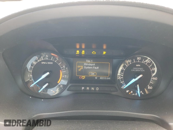 2018 Ford Police Interceptor Utility z VIN 1FM5K8AT7JGA44217, wystawiony jako Copart lot #53910515 z przebiegiem 49 310 mil mil oraz Tytuł czysty. Historia ofert i sprzedaży dostępna na DreamBid. Obrazek 9.