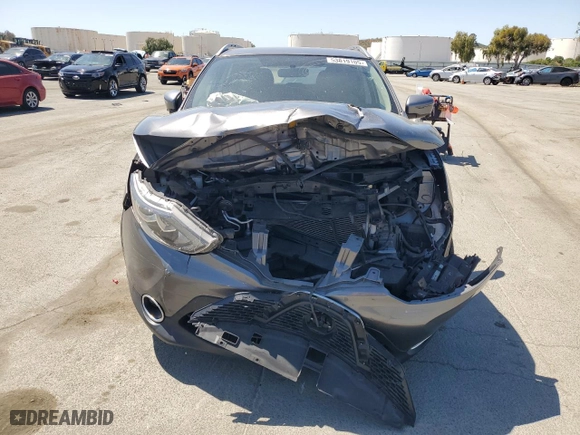2017 Nissan Rogue Sport SV with VIN JN1BJ1CP8HW032081, listed as a Copart auction lot 53819105 with 80,707 mi miles and Salvage Title. Bid and sale history available at carsss.com. Image 5.