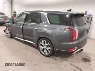 2022 Hyundai Palisade SEL with VIN KM8R4DHE7NU415749, listed as a IAAI auction lot 41207565 with 17,966 mi miles. Bid and sale history available at carsss.com. Image 3.