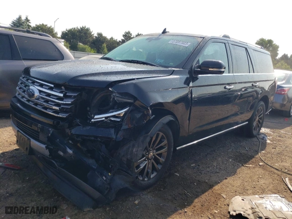 2020 Ford Expedition Max Limited with VIN 1FMJK2ATXLEA34503, listed as a Copart auction lot 57087903 with 107,588 mi miles and Salvage Title. Bid and sale history available at carsss.com. Image 1.