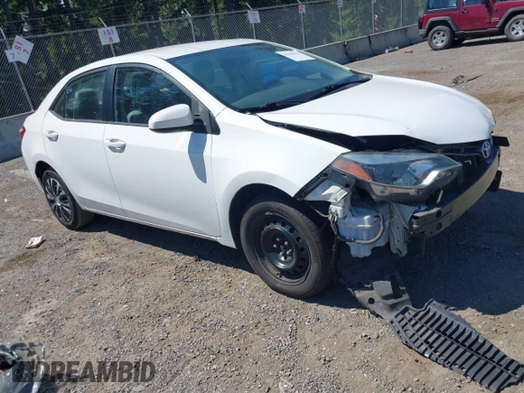 2016 Toyota Corolla L with VIN 2T1BURHE3GC632525, listed as a IAAI auction lot 42664320 with 157,214 mi miles and . Bid and sale history available at DreamBid. Image 1.