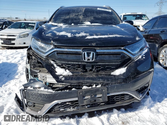 2022 Honda CR-V Touring with VIN 7FARW2H98NE002287, listed as a Copart auction lot 44638575 with 37,800 mi miles and Salvage Title. Bid and sale history available at carsss.com. Image 5.