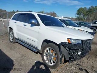 2014 Jeep Grand Cherokee Summit with VIN 1C4RJFJT7EC106225, listed as a IAAI auction lot 41692375 with 111,118 mi miles. Bid and sale history available at carsss.com. Image 1.