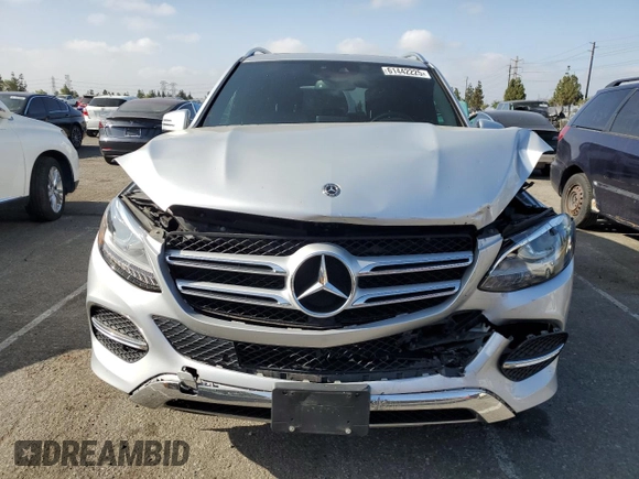2017 Mercedes-Benz GLE 350 with VIN 4JGDA5JB8HA972927, listed as a Copart auction lot 61442225 with 46,473 mi miles and Salvage title. Bid and sale history available at DreamBid. Image 5.