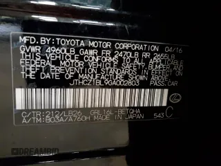 2016 Lexus GS 350 z VIN JTHCZ1BL9GA002803, wystawiony jako Copart lot #61609845 z przebiegiem 66 564 mil mil oraz Szkoda całkowita • Salvage title. Historia ofert i sprzedaży dostępna na DreamBid. Obrazek 13.