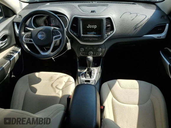 2017 Jeep Cherokee Latitude with VIN 1C4PJLCS2HW596442, listed as a Copart auction lot 66126435 with 179,750 mi miles and Non repairable. Bid and sale history available at DreamBid. Image 8.