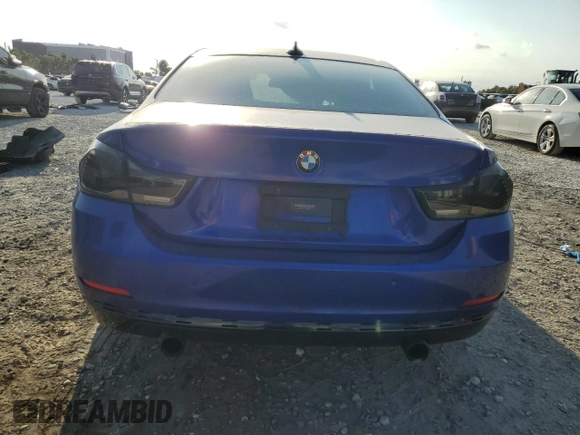 2017 BMW 4 Series 440i with VIN WBA4P1C50HK522523, listed as a Copart auction lot 48508585 with 70,098 mi miles and Salvage Title. Bid and sale history available at carsss.com. Image 6.