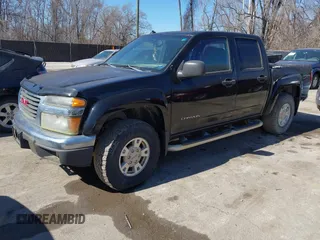 2004 GMC Canyon 1SB SLE Z85 with VIN 1GTDT136748115653, listed as a IAAI auction lot 41628277 with 248,590 mi miles. Bid and sale history available at carsss.com. Image 2.