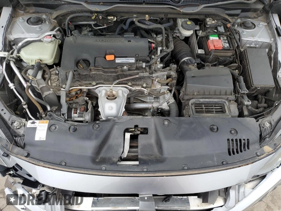2019 Honda Civic Sport with VIN 19XFC2F80KE031091, listed as a Copart auction lot 54488535 with 68,106 mi miles and Salvage title. Bid and sale history available at DreamBid. Image 11.