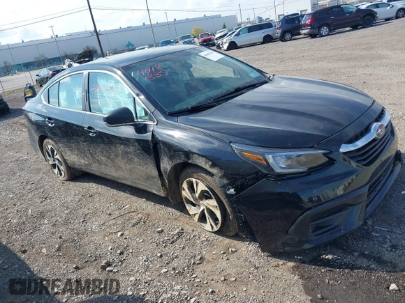 2020 Subaru Legacy with VIN 4S3BWAB6XL3034545, listed as a IAAI auction lot 40481335 with 48,449 mi miles and . Bid and sale history available at DreamBid. Image 1.