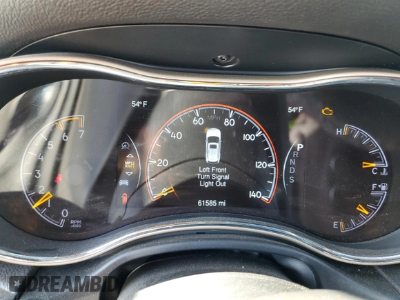 2014 Jeep Grand Cherokee Limited with VIN 1C4RJEBT0EC141553, listed as a Copart auction lot 50835405 with 61,585 mi miles and Salvage Title. Bid and sale history available at DreamBid. Image 9.