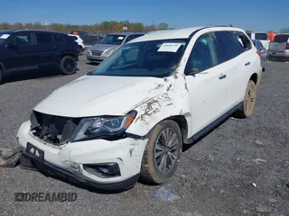 2019 Nissan Pathfinder S with VIN 5N1DR2MM4KC638264, listed as a IAAI auction lot 42048739 with 106,373 mi miles and . Bid and sale history available at DreamBid. Image 17.