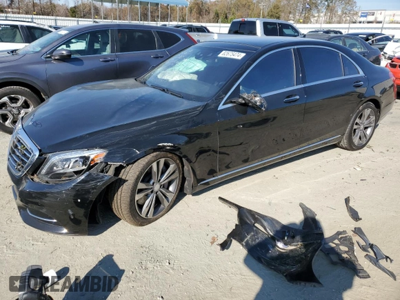 2017 Mercedes-Benz S 550 with VIN WDDUG8CB7HA321652, listed as a Copart auction lot 82675474 with Not Provided miles and Salvage Title. Bid and sale history available at carsss.com. Image 1.