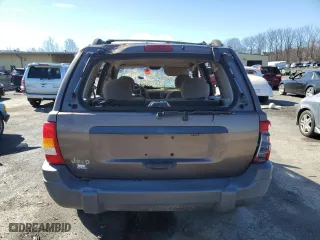 2001 Jeep Grand Cherokee Laredo with VIN 1J4GW48S11C542230, listed as a Copart auction lot 50038975 with 0 mi miles and Non Repairable. Bid and sale history available at carsss.com. Image 6.
